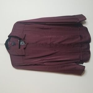 Torrid Deep Burgundy Button Down Shirt 1